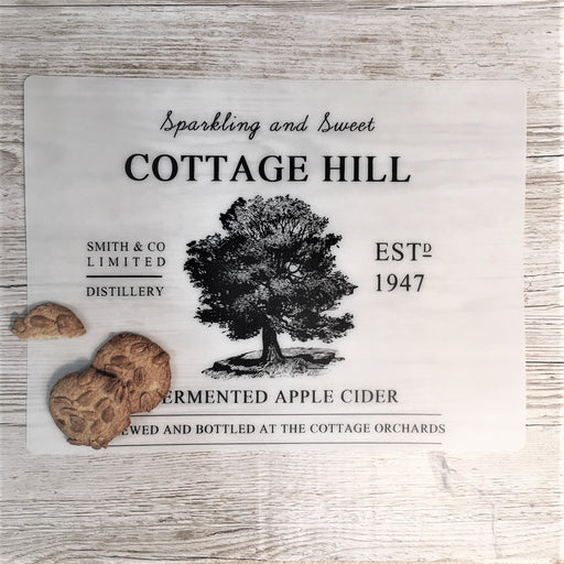 Cottage Hill Wipeable PVC Placemat Set