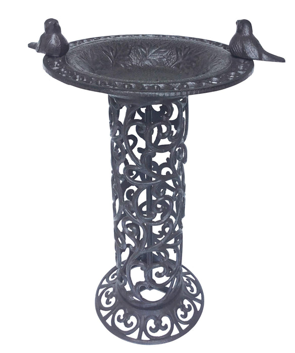Bird Bath - Decorative Base Pedestal Bird Feeder