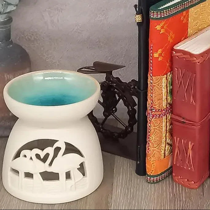 Flamingo Oil burner - GingerInteriors.co.uk