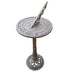 Cast Iron Free Standing Sunny Hours Garden Sundial - DS - GingerInteriors.co.uk
