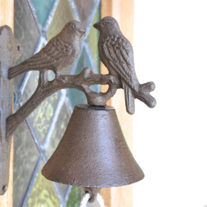 Door Bell Traditional Cast Iron - Bird Design