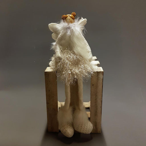 White Feather Angel, Shelf sitting festive figure