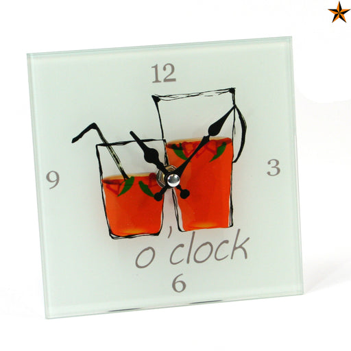Pimms Glass Clock 
