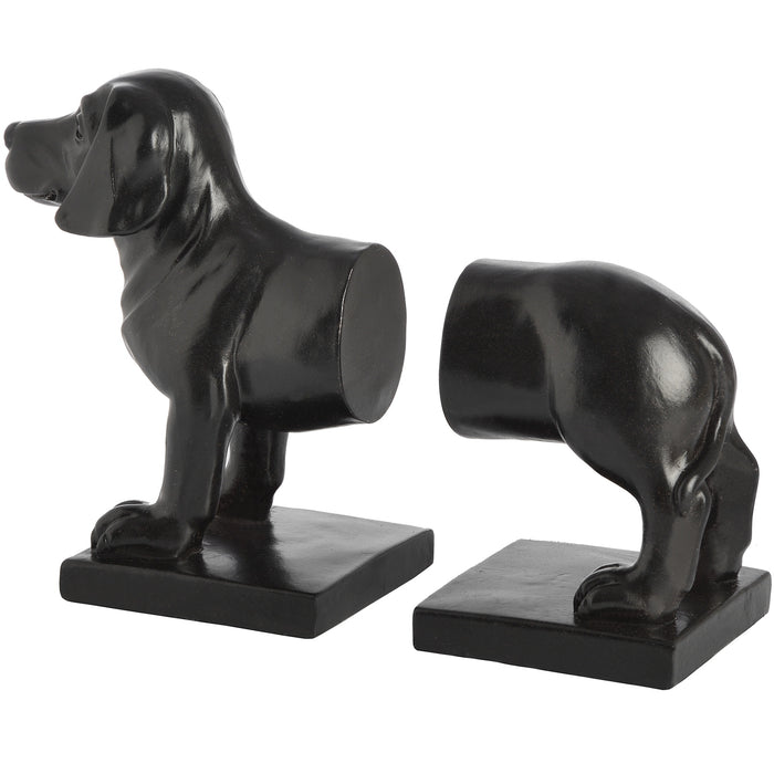 Dog Book Ends - Dachshund