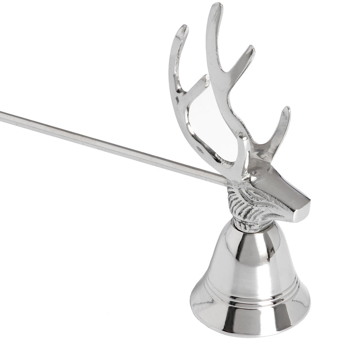 Stag Candle Snuffer In Polished Nickel