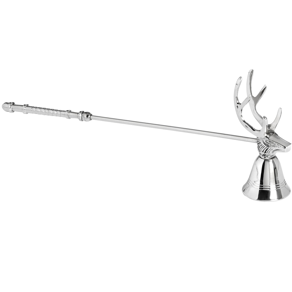 Stag Candle Snuffer In Polished Nickel