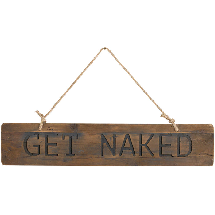 Get Naked Plaque