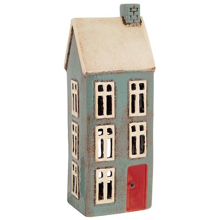 Cornish Village Pottery Lantern Tall Town House