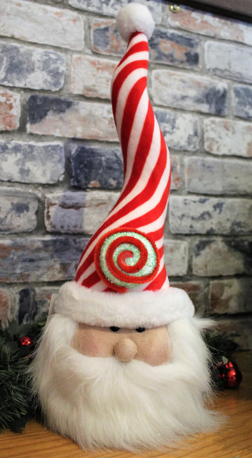 Candy Cane Santa Head - Willy Wonka Christmas