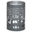 Forest Stag Lanterns Silver Grey Candle Holders - 3 Sizes
