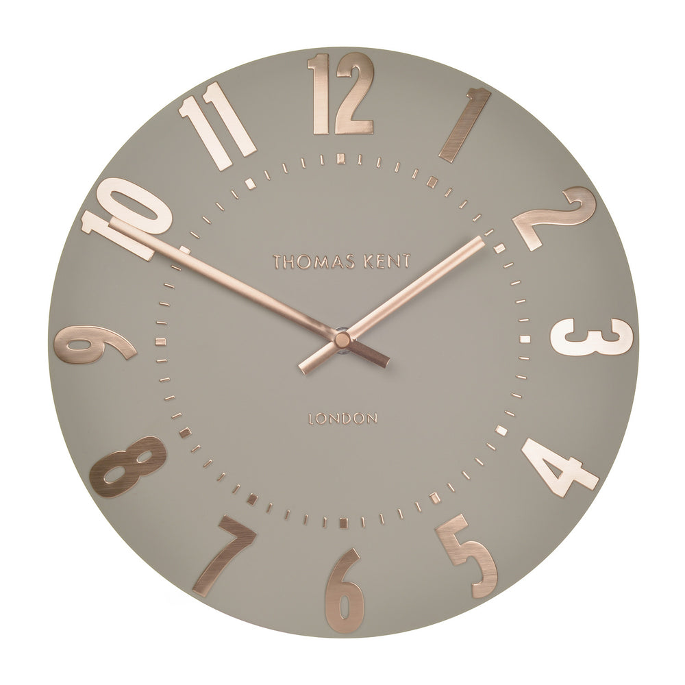 Thomas Kent 20inch Mulberry Rose Gold Wall Clock