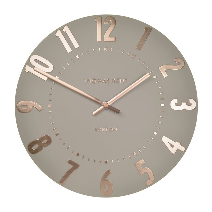 Thomas Kent 20inch Mulberry Rose Gold Wall Clock
