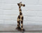 Hand Carved Wooden Giraffe - 30cm