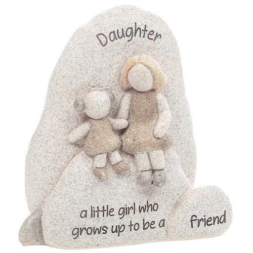 Daughter Gift - Pebble Pals - A little girl that grows up to be a friend