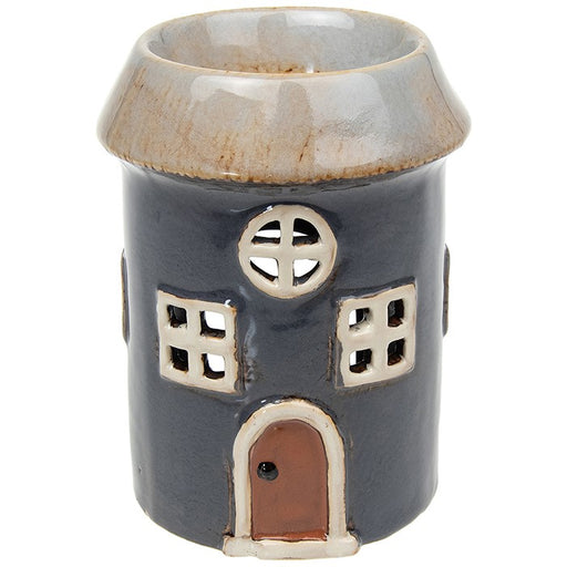 Cornish Village Pottery Lantern Oil Warmer Slate House