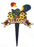 Colourful Rooster Welcome Sign - Garden Stake
