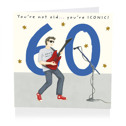 Mans 60th Birthday Card