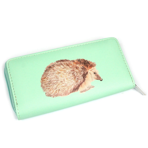 Ladies Hedgehog Purse Green