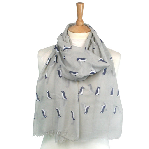 Penguin Scarf - Christmas Design