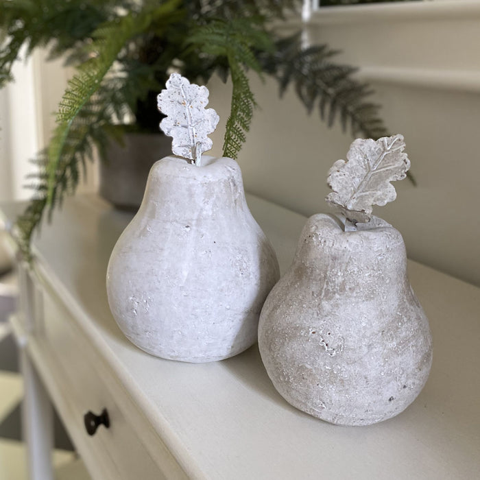Decorative Stone Pear - Indoor / Outdoor
