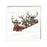 Reindeer Christmas Cards - Let It Snow - Pack of 6