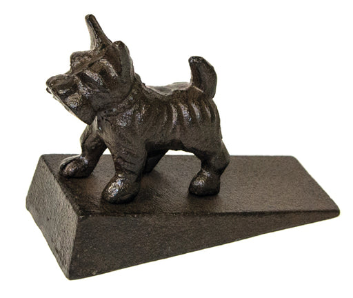 Scottie Dog Metal Door Stop Wedge