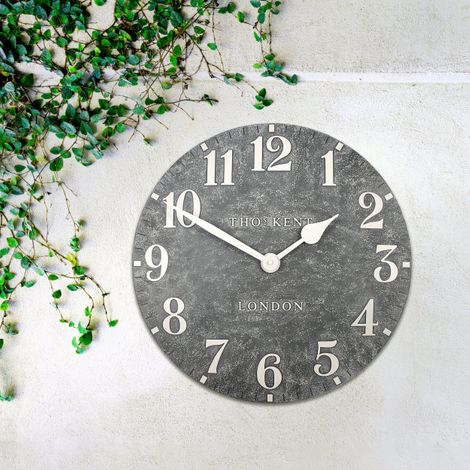 Indoor / Outdoor Arabic Wall Clock Cement - 20inch Thomas Kent DS