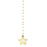 Glass Star Garland Light Up LED Hanging Christmas Decoration