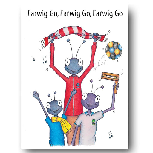 Football Card - Earwig Go from The Compost Heap