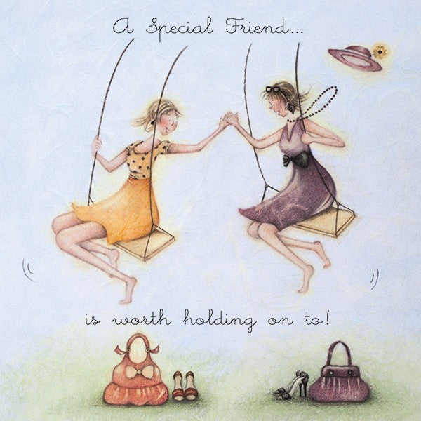Special Friend Card - Worth Holding on to! - Berni Parker