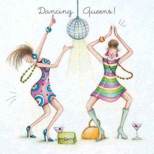 Friend Card - Dancing Queens! Berni Parker