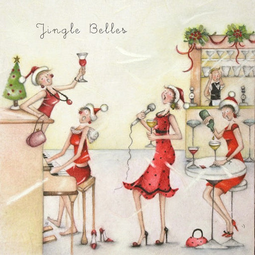 Christmas Card - Jingle Belles - Berni Parker