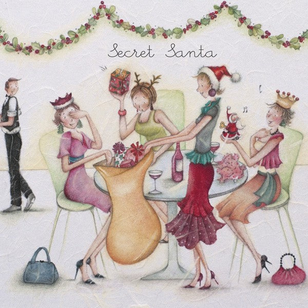 Christmas Card - Secret Santa - Berni Parker