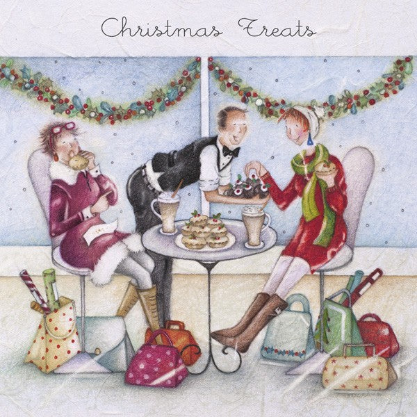 Christmas Card - Christmas Treats - Berni Parker