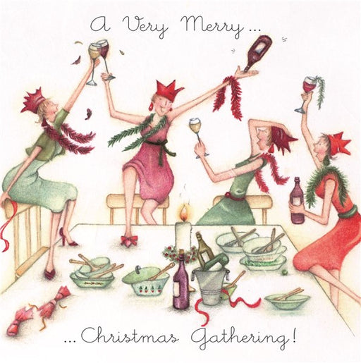 Christmas Card - A Very Merry...Christmas Gathering! - Berni Parker