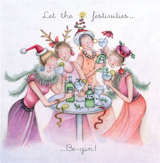 Gin Christmas Card