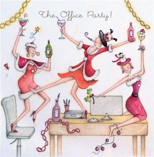 Christmas Card - The Office Party! - Berni Parker
