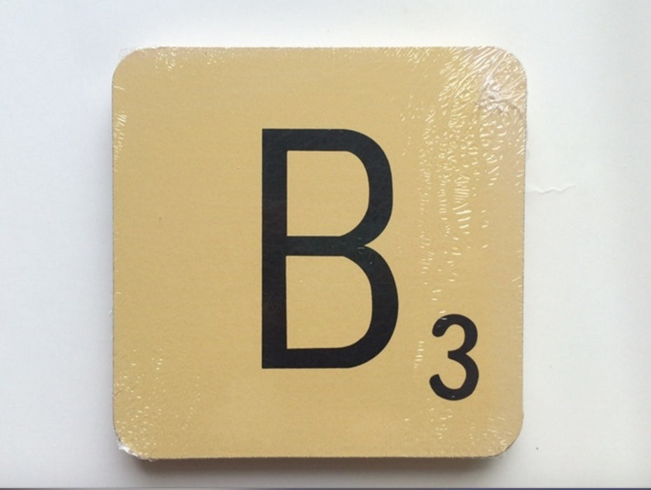 Scrabble Letters - A-Z - Alphabet Wall Plaques