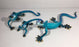 Blue Gecko Wall Decor - Small
