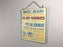 BOYS' RULES Haging Plaque