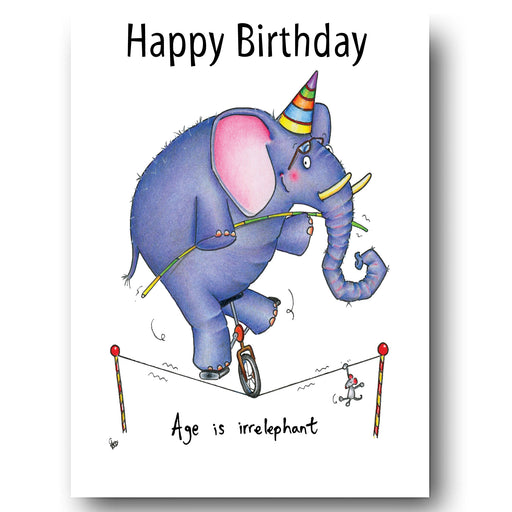 Elephant Card - Age is irrelephant