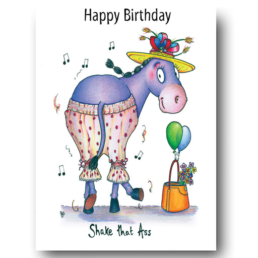 Happy Birthday Card - Shake That Ass