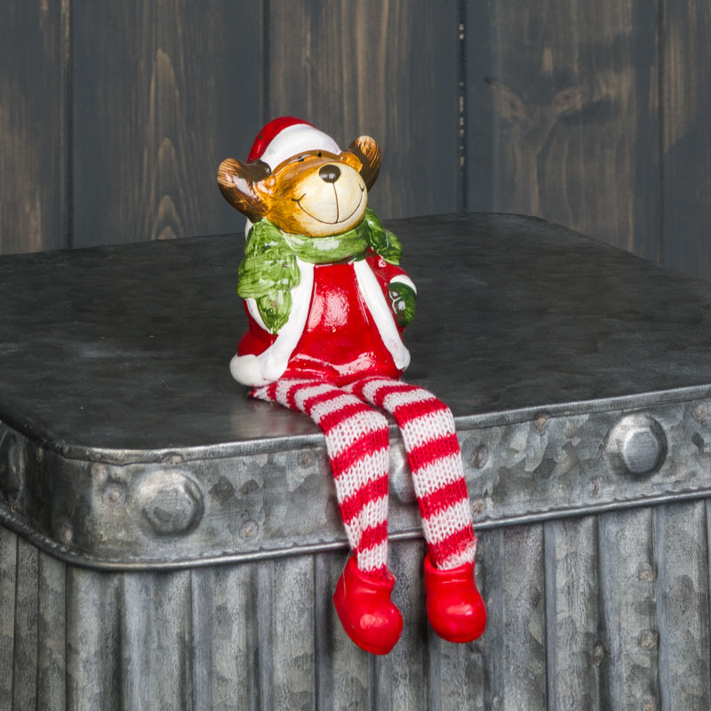 Shelf Sitting Jolly Reindeer