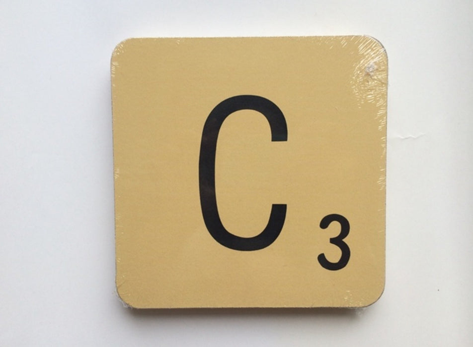 Scrabble Letters - A-Z - Alphabet Wall Plaques