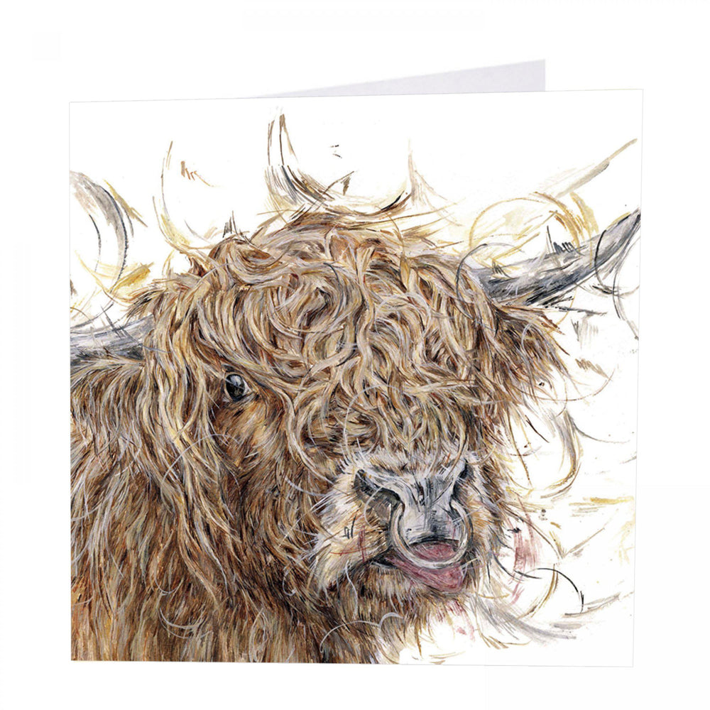 Cow Card - Cheeky Chappy - Art Beat
