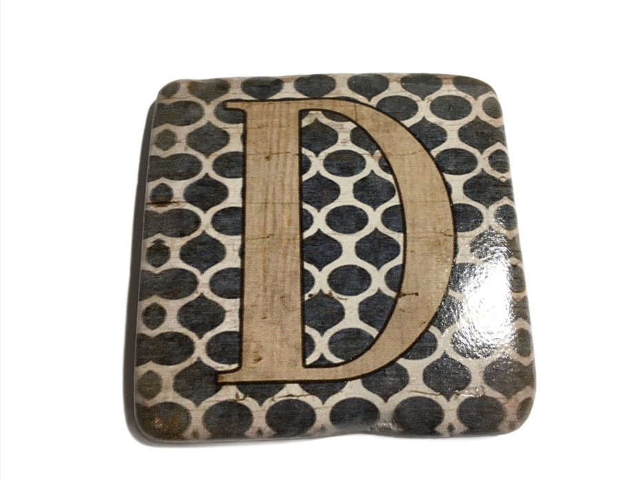 D Alphabet Coasters
