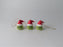 Sprouts! Ceramic Hanging Christmas Tree Decorations - Set of 3