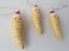 Parsnips! Ceramic Hanging Christmas Tree Decorations - Set of 3