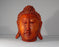 Carved Wooden Buddha Head