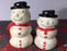 Natural Soapstone Snowman Oraments